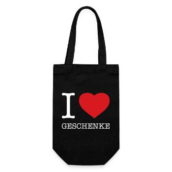 J’adore les cadeaux - Sac à bouteille - noir - Devant
