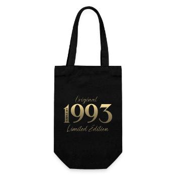32e anniversaire Original décembre Né en 1993 - Sac à bouteille - noir - Devant