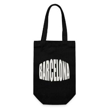 Logo Grand du Barcelone - Sac à bouteille - noir - Devant
