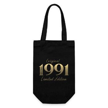 35e anniversaire février 1991 Millésime - Sac à bouteille - noir - Devant