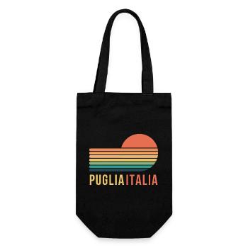 Pouilles, Italie - Sac à bouteille - noir - Devant