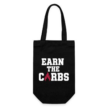 Pruning season with reduced calorie deficit - Gift Bag for Bottles - black - Front