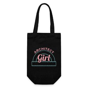 Fille Architecture - Sac à bouteille - noir - Devant