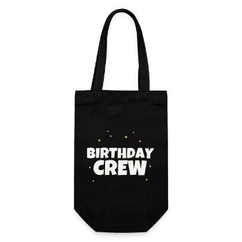 Groupe de célébration de l’équipe de l’équipe d’anniversaire - Sac à bouteille - noir - Devant