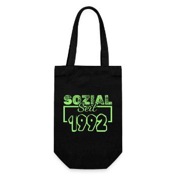 Travailleur social 1992 - Sac à bouteille - noir - Devant