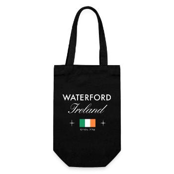 Waterford Coordonnées Irlande Souvenir de voyage - Sac à bouteille - noir - Devant