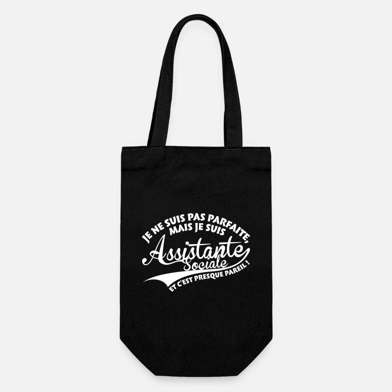 Parfaite Assistante Sociale - Sac à bouteille - noir