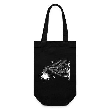 Floating Score Symphony - Gift Bag for Bottles - black - Front