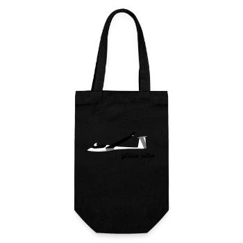 Planeur Planeur Planeur Pilote - Sac à bouteille - noir - Devant