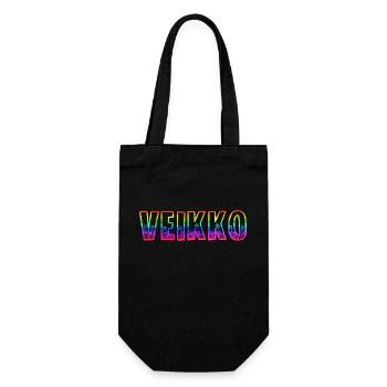 veikko rs regenbogen - Geschenkbeutel für Flaschen - Schwarz - Vorne