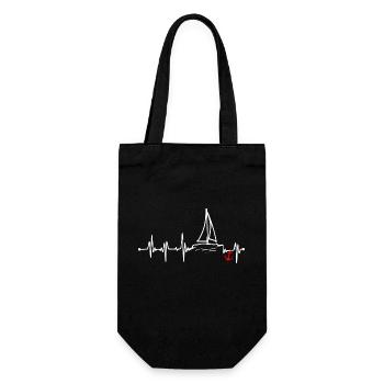VOILE - Heartbeat - Sports nautiques - Sac à bouteille - noir - Devant