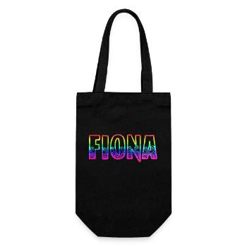 fiona rs arc-en-ciel - Sac à bouteille - noir - Devant