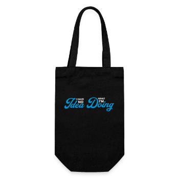 I Have No Idea - Gift Bag for Bottles - black - Front