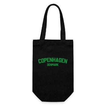 Copenhagen, Denmark - Gift Bag for Bottles - black - Front