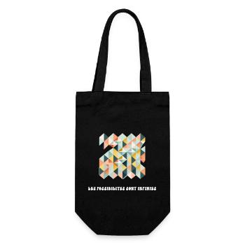 Les possibilités sont infinies - Sac à bouteille - noir - Devant