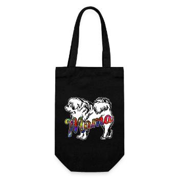 English Mastiff English Mastiff Mama - Gift Bag for Bottles - black - Front