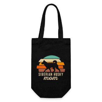Maman Husky Sibérienne - Sac à bouteille - noir - Devant