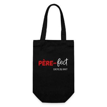 Père fect Depuis 1997 - Sac à bouteille - noir - Devant