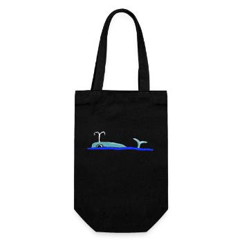 Baleine - Sac à bouteille - noir - Devant
