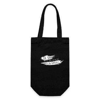 La vie - Sac à bouteille - noir - Devant