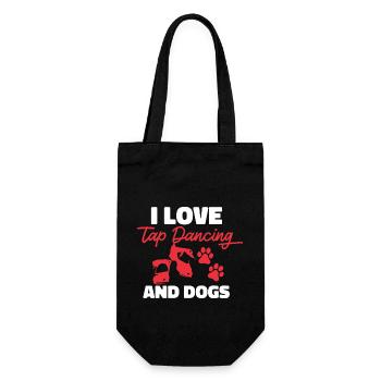 Tap Dance Teacher Tap Dancer Tap Dance - Gift Bag for Bottles - black - Front