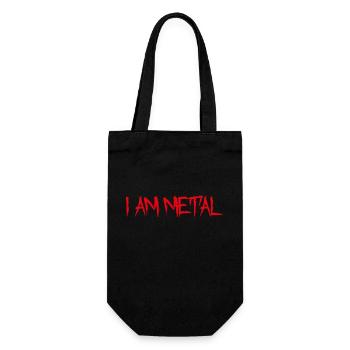 I Am Metal - Gift Bag for Bottles - black - Front