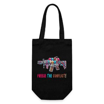 Crème glacée Conflict Freeze - Sac à bouteille - noir - Devant