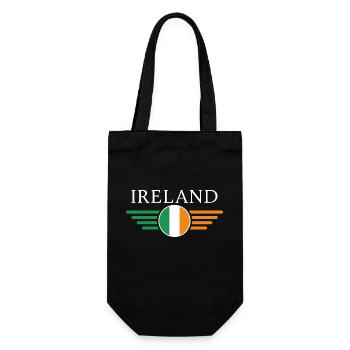 I Love Ireland Elegance Style Design T-Shirt - Sac à bouteille - noir - Devant