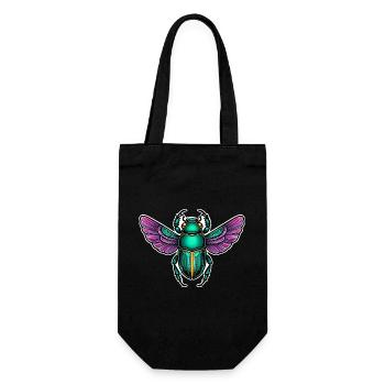 Scarabée Néo Traditionnel - Sac à bouteille - noir - Devant