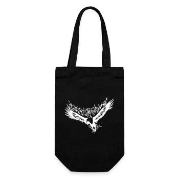 Flame Eagle - Gift Bag for Bottles - black - Front