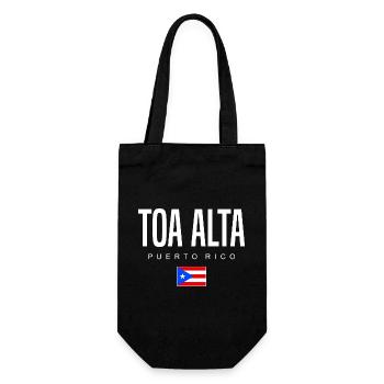 Toa Alta Puerto Rico Puerto-Ricaner - Geschenkbeutel für Flaschen - Schwarz - Vorne