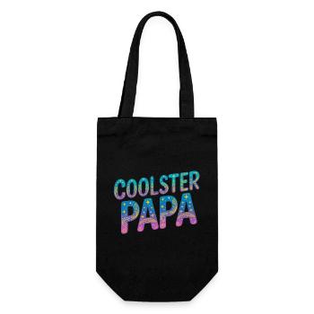 Le design de papa le plus cool - Sac à bouteille - noir - Devant