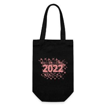 2022 - Gift Bag for Bottles - black - Front
