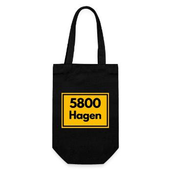 ANCIEN CODE POSTAL RETRO 5800 HAGEN STOLZ - Sac à bouteille - noir - Devant