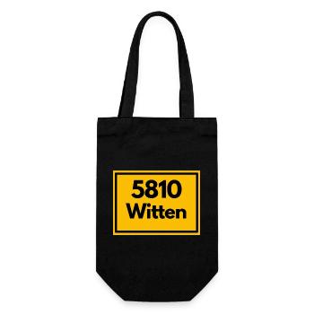 ANCIEN CODE POSTAL RETRO 5810 WITTEN RUHRGEBIET - Sac à bouteille - noir - Devant