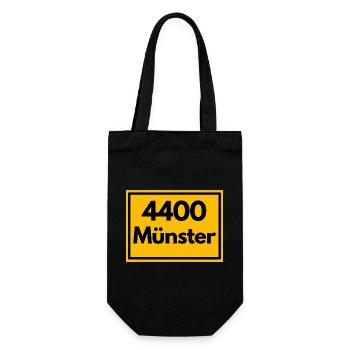 ANCIEN CODE POSTAL RETRO 4400 MÜNSTER BIKESTADT - Sac à bouteille - noir - Devant