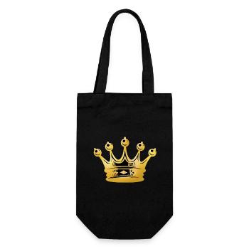Couronne d’Or – Radiance Royale - Sac à bouteille - noir - Devant