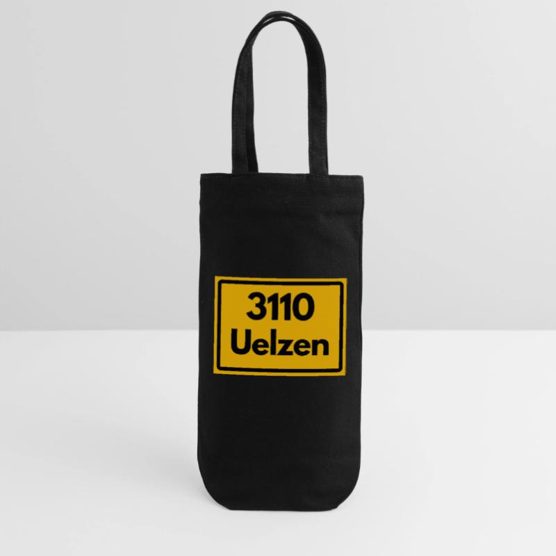 OLD POSTCODE ZIP CODE 3110 UELZEN HUNDERTWASSER Gift Bag for Bottles