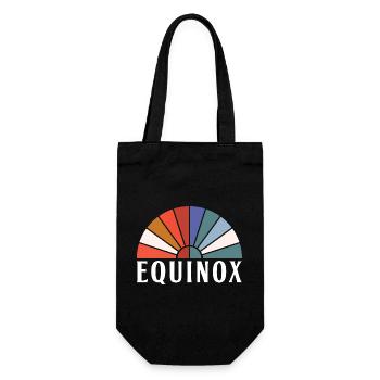 Equinox Happy Easter Ostara Eostre - Gift Bag for Bottles - black - Front
