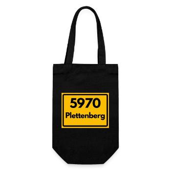 ANCIEN CODE POSTAL RETRO 5970 PLETTENBERG - Sac à bouteille - noir - Devant