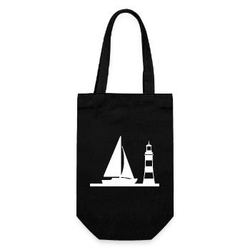 Voile - Sac à bouteille - noir - Devant