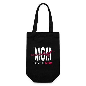 Mom_Coolest_Love_You_Mom - Sac à bouteille - noir - Devant