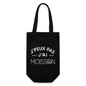Moisson Humour Cadeau Passionné d'Agriculture - Sac à bouteille - noir - Devant