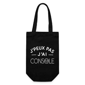 Console Humour Cadeau Passionné de Jeux Vidéo - Sac à bouteille - noir - Devant