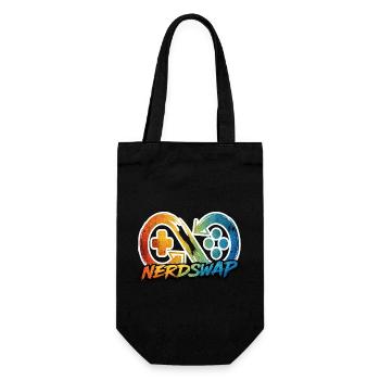 NerdSwap Gaming Merch - Gift Bag for Bottles - black - Front