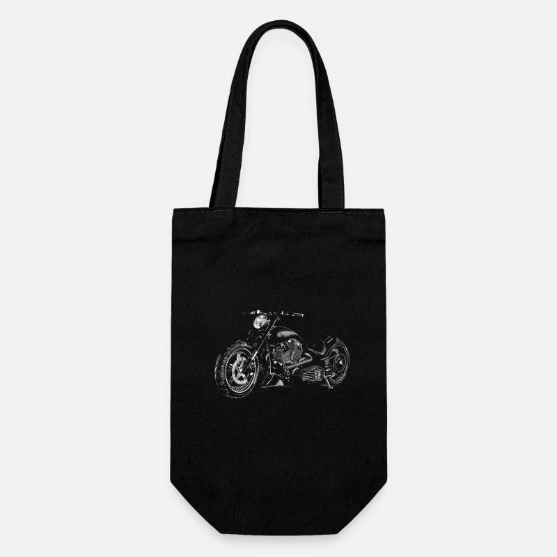 chopper - Gift Bag for Bottles - black