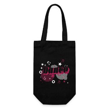 danse folle - Sac à bouteille - noir - Devant