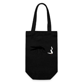 moustiques fumer drogue weed hanf joint cann - Sac à bouteille - noir - Devant