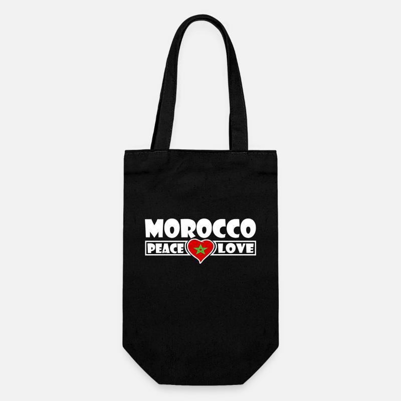Maroc - Sac à bouteille - noir