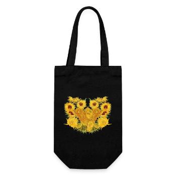 Vincent van Gogh Tournesols Tournesols Art Art - Sac à bouteille - noir - Devant
